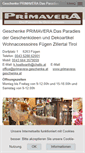 Mobile Screenshot of primavera-geschenke.at